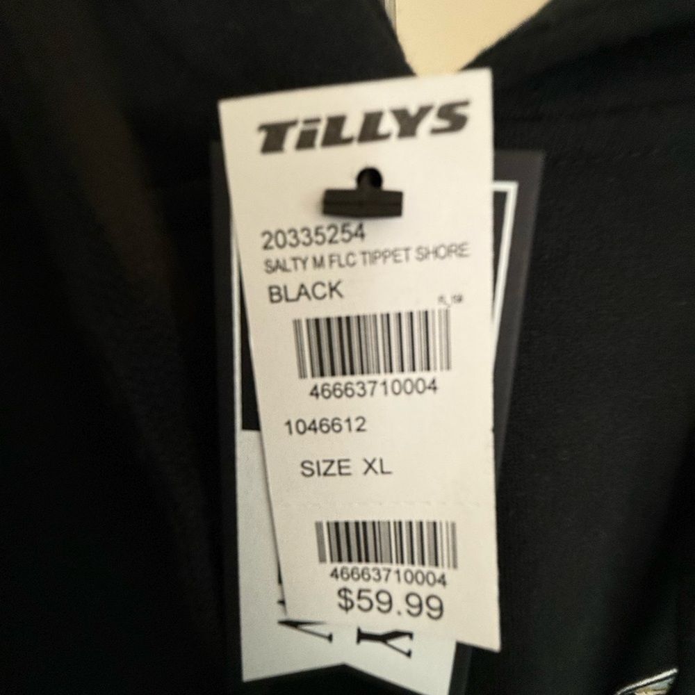 Salty Crew Hoodie Logo Black XL - Picture 4 of 7